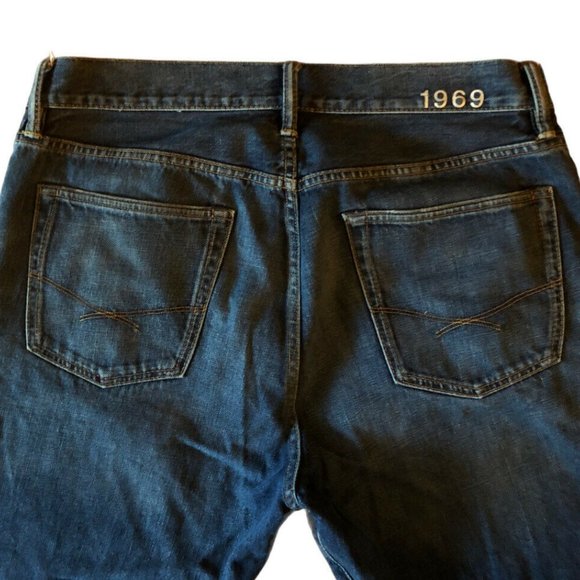 Gap Mens 36X34 Mid Rise Blue Jeans - Picture 3 of 8